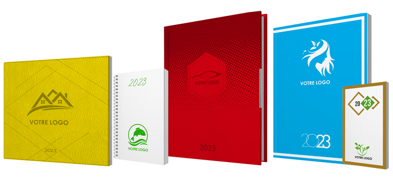 formats agendas personnalisés entreprise