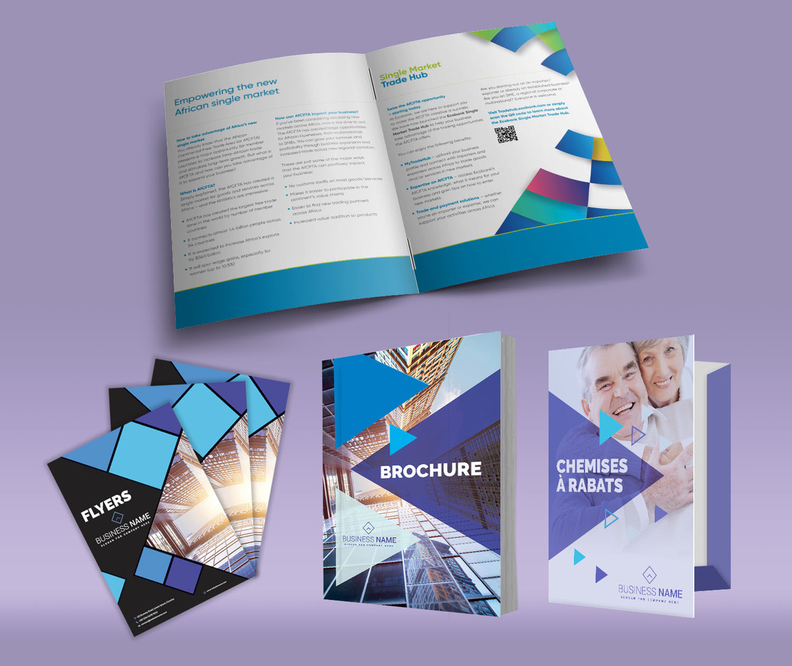 mpression flyers brochures entreprise